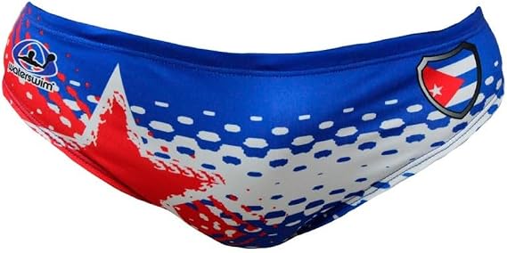 Suit Cuba Star Swimwear, Swim Briefs for Swimmers, Water Polo, Underwater Hockey, Underwater Rugby