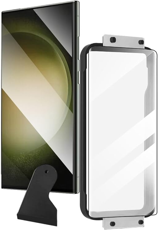 CONSTRAIN Galaxy S22 Ultra İle Uyumlu Zore Hizalama Aparatlı Estek Easy Body Ekran Koruyucu