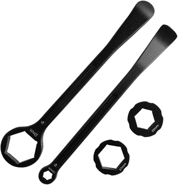 Motorcycle Bead Buddy Tire Installation Tool & Tyre Lever Wrench Portable Bead Breaker for Most Motorbikes