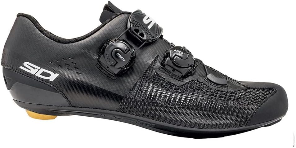 Sidi Genius 10 Knit Road Bike Shoes Black 42