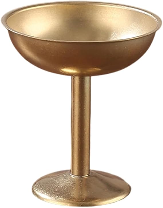 Rustproof 304 Nonrust Steel Puddings Cups Elegant High Footed Serving Dishes for Parties Weddings and Home Use Ice Creams Sundaes Bowls