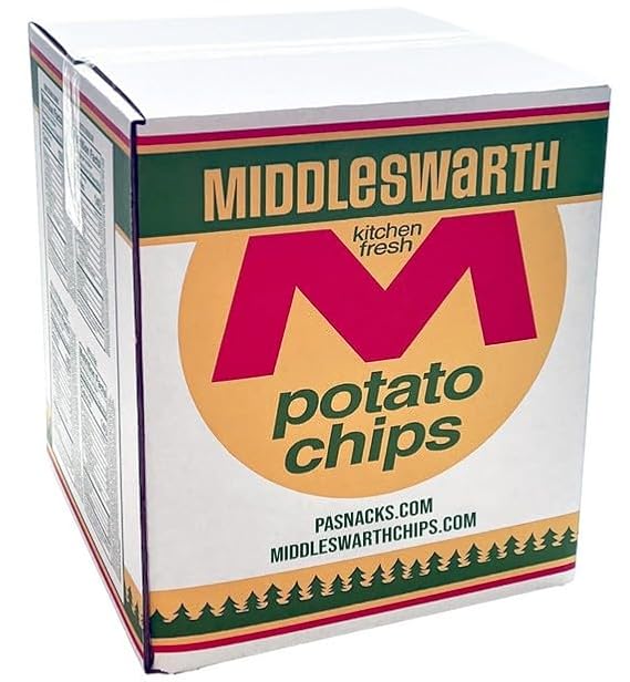 Potato Chips Extra Large Box with 3 Pound Bag (Party Style)