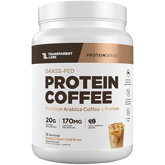 Protein-Packed Coffee - 20g Protein, Transparent Labs