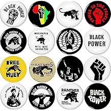Black Power x 16 NEW 1 Inch (25mm) Set of 16 BLACK LIVES MATTER Buttons Badges Pins 1" BLM