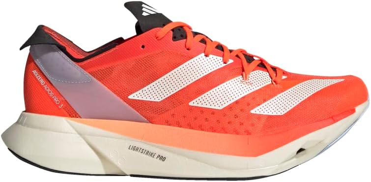 adidas Adizero Adios Pro 3 Running Shoes Men's, Orange, Size 7