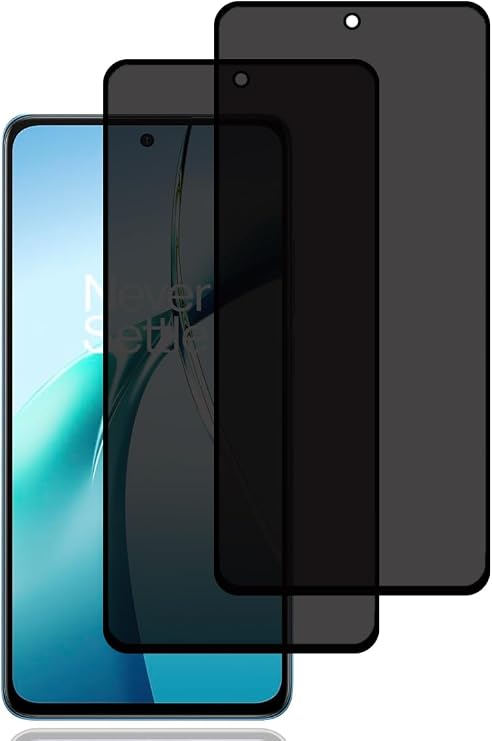 BCHKLAI Privacy Screen Protector for OnePlus Nord CE 4 Lite 5G [Pack of 2]