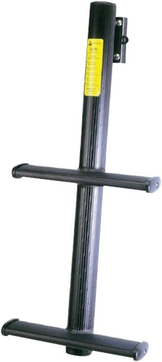 Boarding Ladders 2 Step Bass Boat Transom Ladder, Black