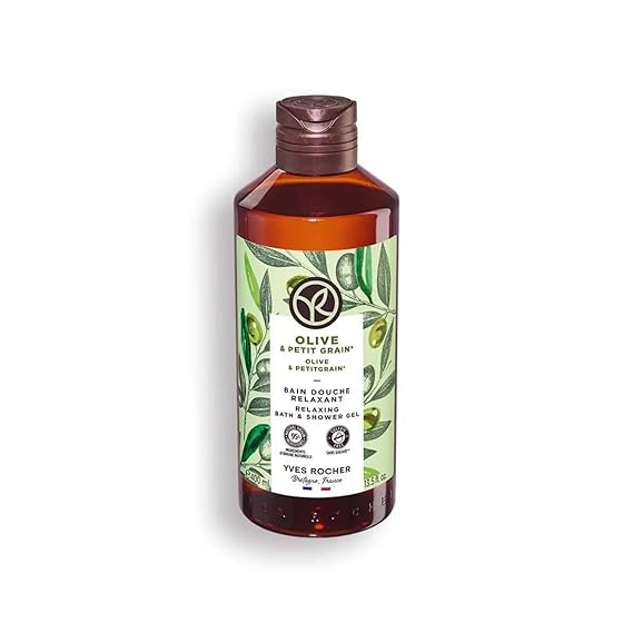 Yves Rocher Sensual Bath & Shower Gel Nourishing Moisturising - Olive Petitgrain 200 ml./6.7 fl. oz.