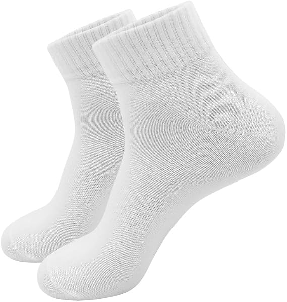 yeuG Women & Mens Cotton Crew Socks,Athletic Ankle Socks, Breathable Sports Socks