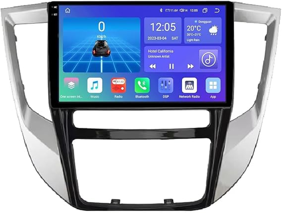 Android 9 Inch Touchscreen Car Radio Stereo for Mitsubishi Grand Lancer 2017-2020 with Carplay Android Auto GPS Navigation with BT 4G/WiFi USB Mirror Link FM Auto Parts(4+64G)