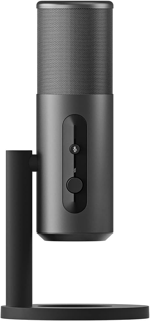 EPOS Gaming B20 Streaming Microphone - 2.9m Cable USB-C Computer Microphone for PC and Laptop Connection with Audio Controls - Compatible with PC Mac and PS4/5 - Desk Stand