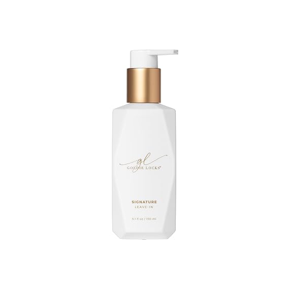 Goldie Locks Signature Leave-In Conditioner - Moisturizes and Controls Frizz - Lightweight Daily Hydration - Safe for Extensions & Color-Treated Hair - Protein-Free - 5.1 fl oz (Packaging May Vary)