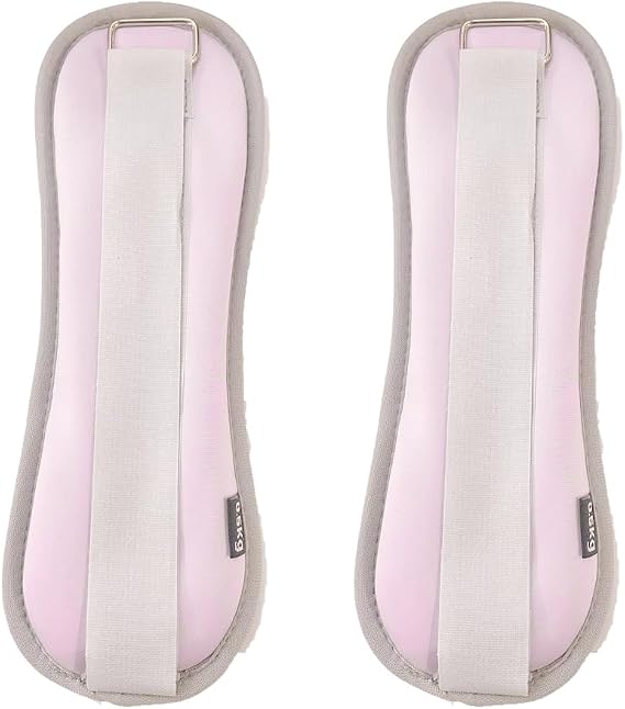 2pcs Adjustable Ankle and Wrist Sandbags (1.1 pounds) - Multi functional Dance/Fitness Weight Trainer