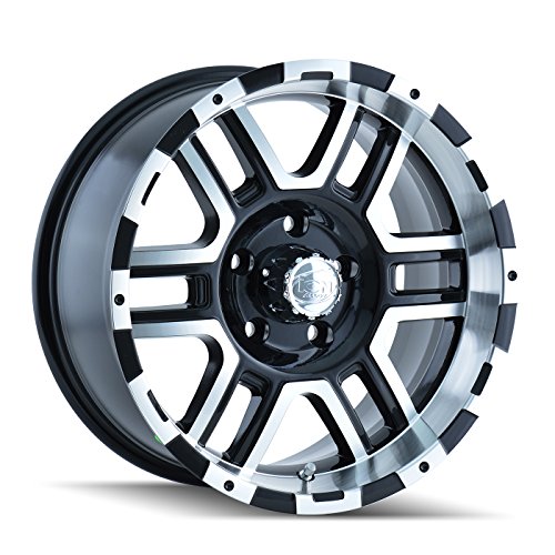 179 16x8, Bolt Pattern: 8x6.5, Offset: 10, BLACKMACHINED, set of 1