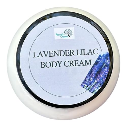 Lavender Lilac Body Cream - Hydrating Natural Moisturizer for Body - 8oz