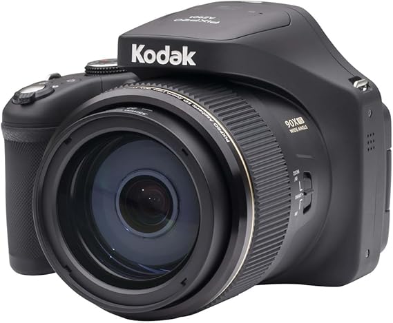 Kodak PIXPRO Astro Zoom AZ901-BK 20MP Digital Camera with 90x Optical Zoom and 3" LCD Black