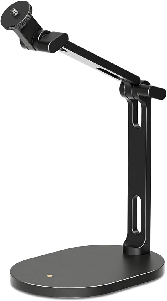 RODE DS2 Desktop Studio Arm, For Creators, Podcasters, Streamers and Gamers, Heavy Base Stand, Flexible Positioning