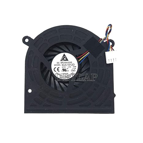 Laptop CPU Fan Compatible for HP 1323-00DU0H2 Omni 220 320 420 620 520 KUC1012D 4 PIN Fan