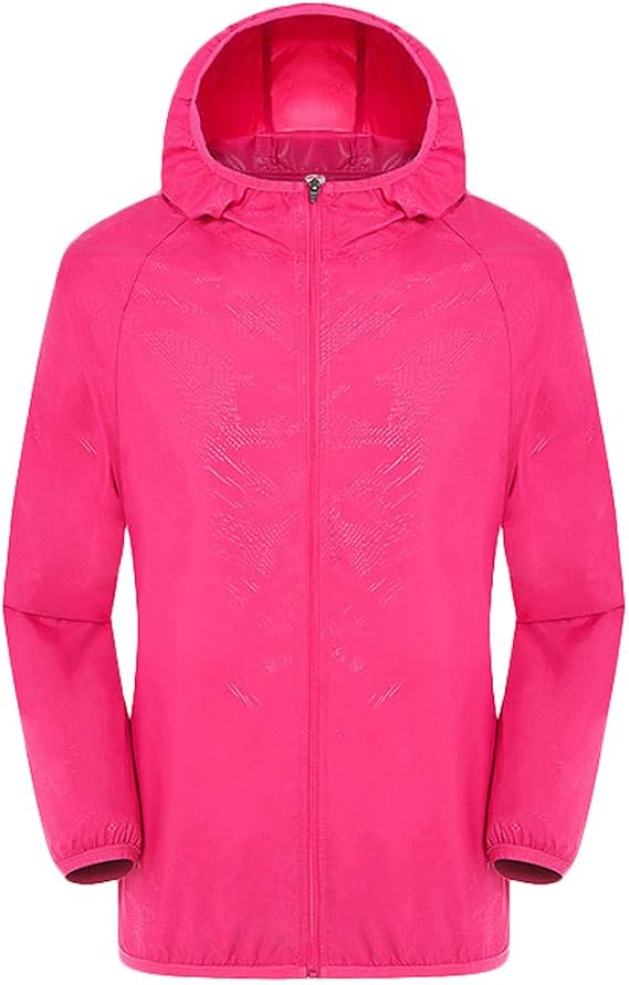 Ymosrh Men's Jacket Coat with Hood Lightweight Waterproof Jacket Raincoat for Golf Cycling Windbreaker Jackets, S-4XL