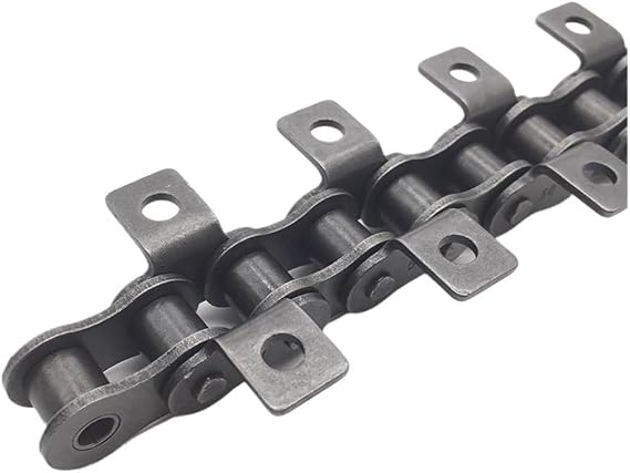06B,08B,1.5M Length Drive Roller Chain Machine Transmission Conveyor Chain with Single Double Hole Attachment(06B Double Wings)