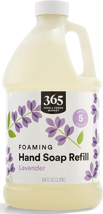 365 by Whole Foods Market, Foaming Hand Soap Refill, Lavender, 64 Fl Oz