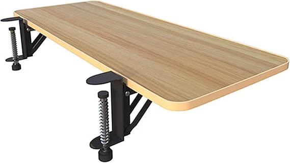Foldable Desk Extender Shelves - Clamp-On Keyboard Platforms Tray, Desk Accessories and Workspace Organizers, for Arm Support and Increased Desktop Space, Computer Armrest