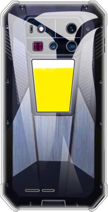 Phone Case for Unihertz 8849 Tank 4 Pro - Clear | 6.73" Slim Shockproof Protective Cover, Anti-Scratch Soft Silicone Rubber Gel Bumper Shell