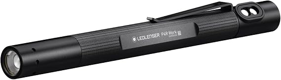 Ledlenser P4R Work Rechargeable LED Flashlight, Ultra Compact, 170 Lumens, Magnetic Charge System, 15 Hour Battery Life,