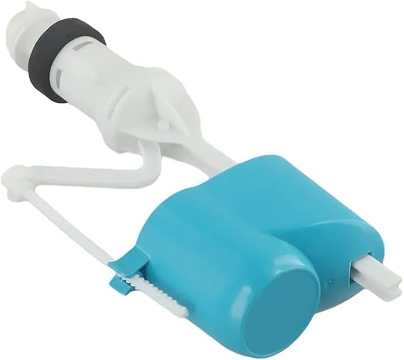 Manual Water Closet Flushometer 1pc Bathroom Plastic Toilet Tank Water Valve Fill Side Entry Inlet Replacement