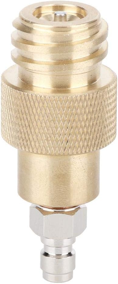 Soda Adapter, TR21-4 Male Thread Brass Soda Water Adapter Connector Accessories for Club | Portable CO2 Tank Accessories Compatible with SodaStream Club