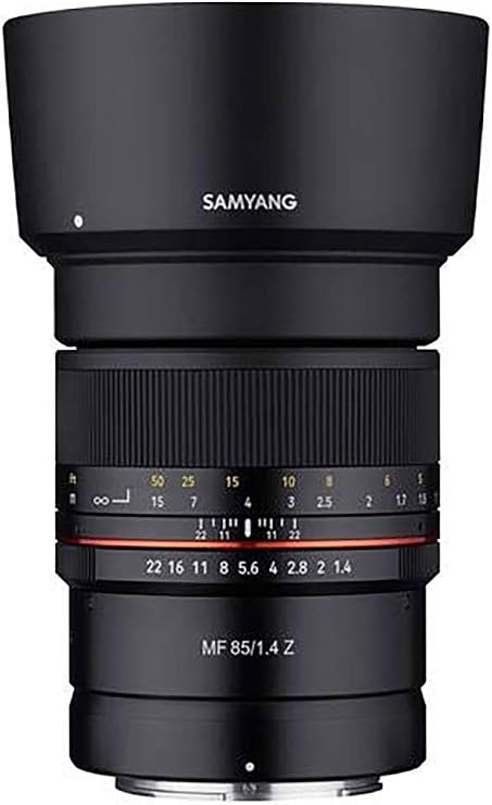 Samyang SYZ85 85mm F1.4 High-Speed Telephoto Lens, Nikon Z