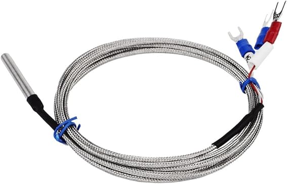 For RTD PT100 Stainless Steel Temperature Sensor with 300cm Cable for Accurate Resistance-Based Temperature Sensing in Process Industries