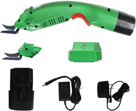 MXBAOHENG WBT-2 Electric Scissors, Cordless & Plug-in Dual Power