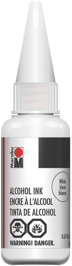 Marabu Alcohol Ink, White, 20ml (12169007070)