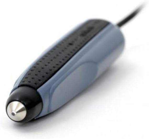 Unitech America MS100 Pen Wand Scanner with decoder, USB, Coiled Cable, for Libraries, MS100-NUCB00-JG