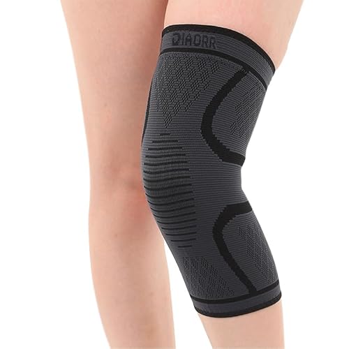 CLORIS Knee Brace for workers Women & Men - 2 Pack Knee Braces for Running Knee Pain, Compression Sleeve Knee Support, Knee Pads