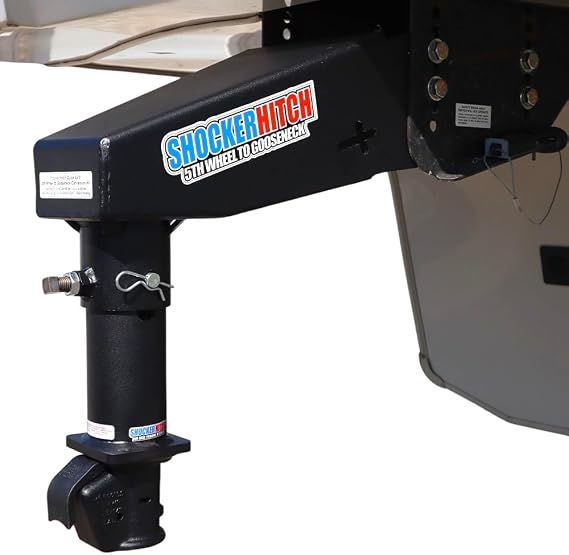 Shocker 5th Wheel to Gooseneck & Demco Coupler Conversion Kit, Fits Lippert 1716 1116 0115 FabEx500 503 520 530 560-24,000 lbs GTW