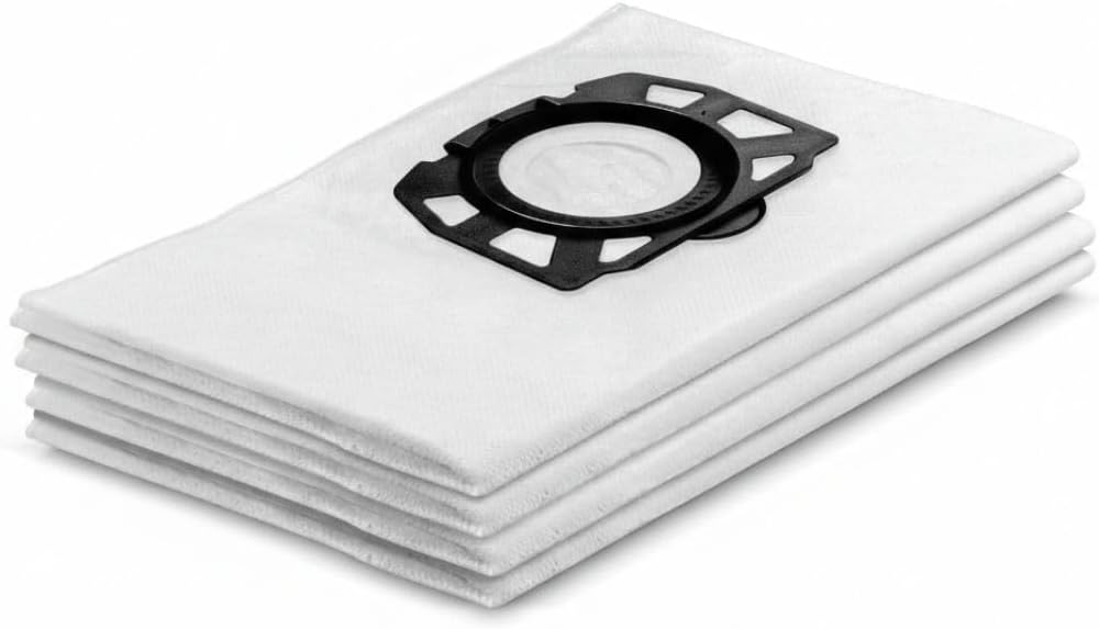 Karcher, Wd 2 Plus/3 4St Keçe Filtre Torbası, 2.863-314.0, Beyaz