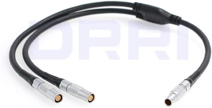 4pin FGG to Dual PHG 4pin Breakout Splitter Cable for ARRI Cforce Motor