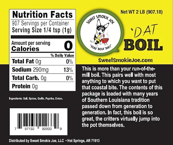 Dat Boil- Seafood Boil - 2 lb bag