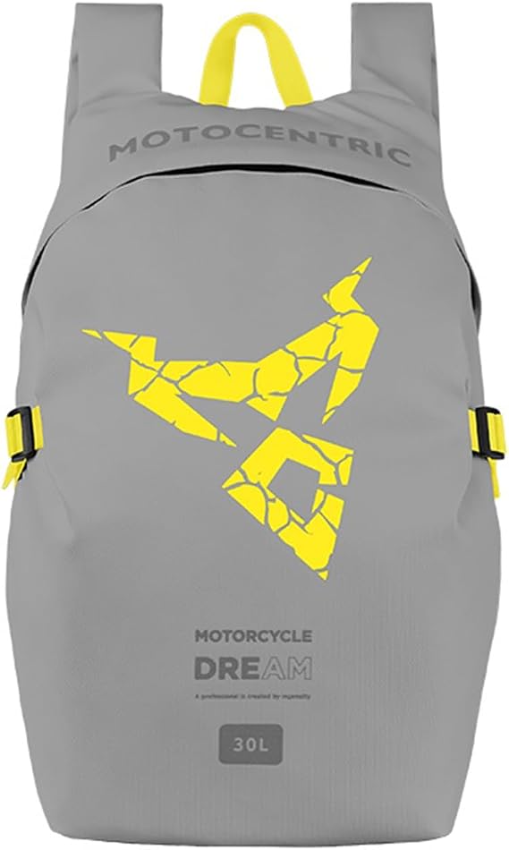 Waterproof Motorcycle Backpack, 30L Helmet Bag with Laptop Pocket