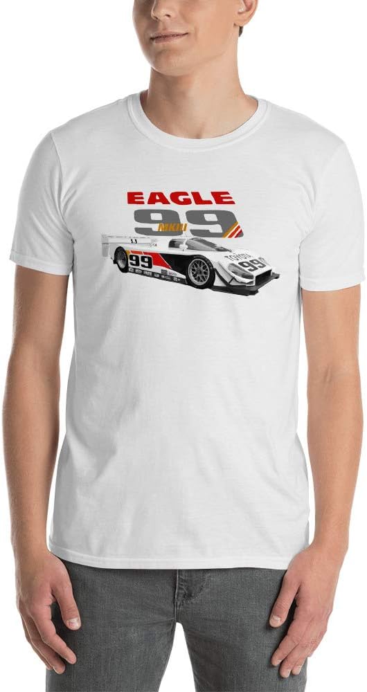1992 Eagle MKIII IMSA GTP Race Car Mens T-Shirt with Tear Away Label