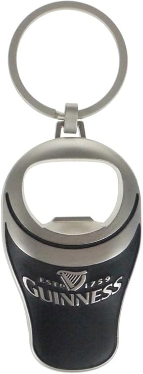 Guinness 3D Pint Bottle Opener Keychain