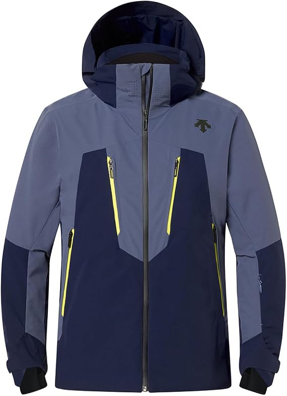 DESCENTE M ANGULAR LINE JKT, Coarse Gray/Dark Night, X-Large