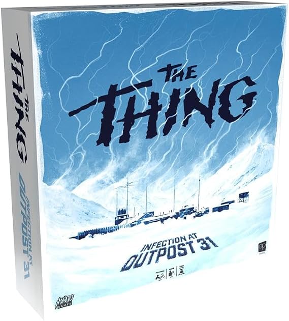 The Thing Infection at Outpost 31 Board Game 2nd Edition | Social Deduction Game Based on 1982 John Carpenter Science Fiction Horror Film | Collectible Horror Game