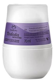 Natura Tododia Amora Roll-On Antiperspirant Deodorant For Women 2.36 Fl Oz 70ml Red Berries