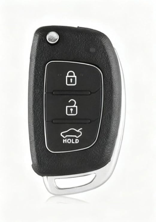 AutoHan Keys Hyundai I20 - I30 - Accent Blue - Elantra Sustalı Anahtar Kabı