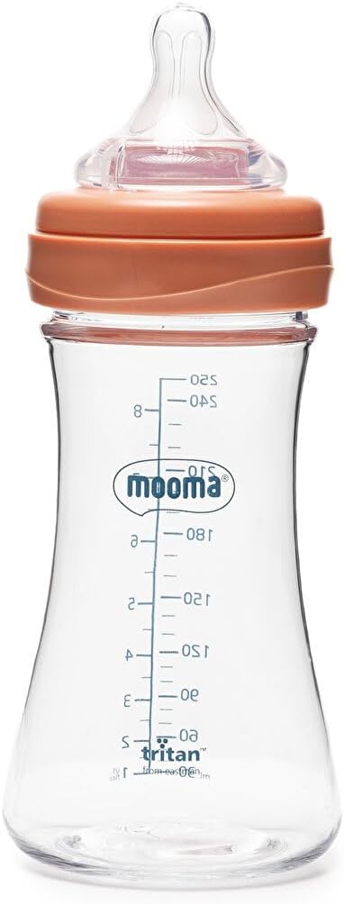 ebebek Neutra Tritan Biberon 250 ml 18+ Ay Hızlı Akış Mercan Pembe