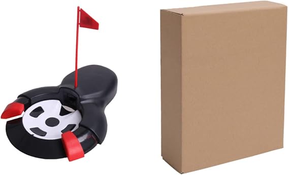 Updated Golf Automatic Putting Cup Return Machine for Indoor Outdoor Adjustable Golf Training Putter Equipment for Beginner