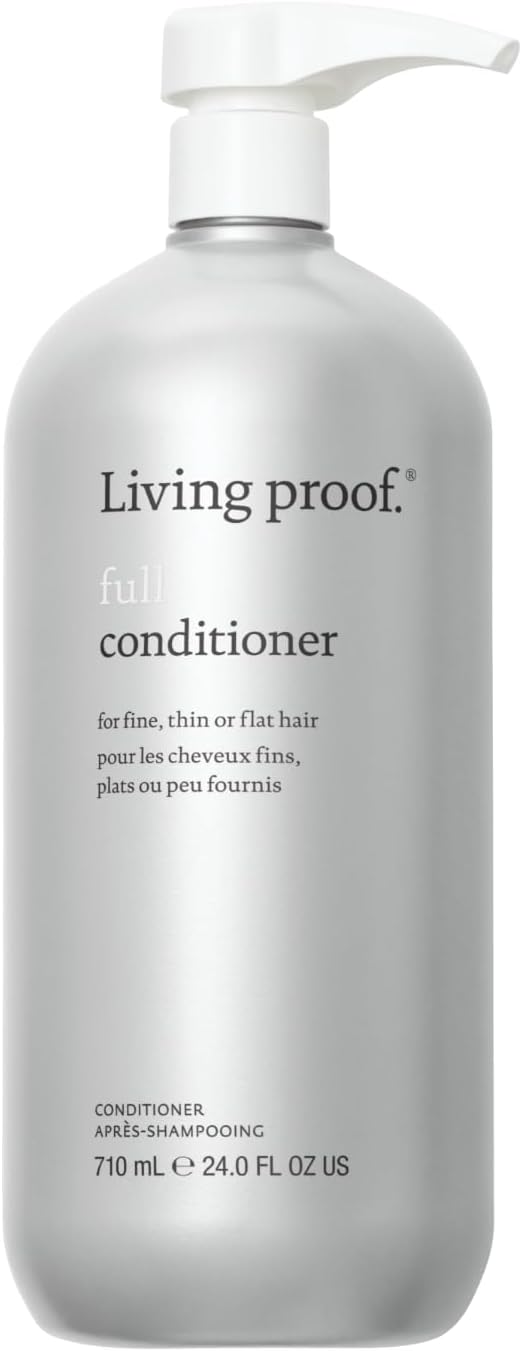 Living Proof Full Conditioner for Volume, Bounce and Shine – Silicone-Free Volumizing Haircare with Sili-CLONE™ HairTech, Adds 2× Volume, Safe for Chemically Treated Hair, Sulfate & Paraben Free